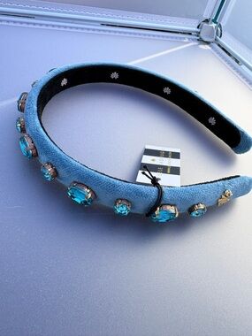 Lele Sadoughi Blue Headband